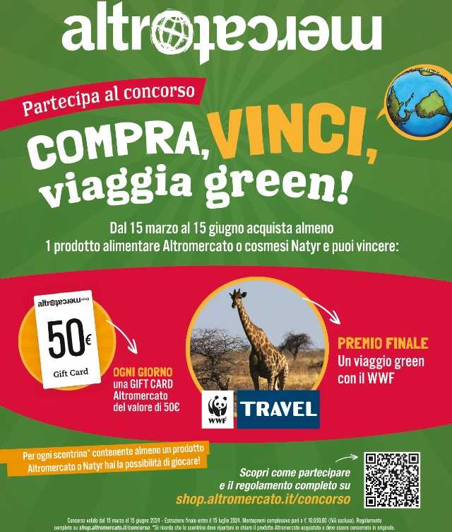 compra vinci e viaggia green